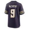 J.J McCarthy Minnesota Vikings Nike 2026 Rivalries Collection Game Jersey - Purple - Alt2