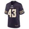 Andrew Van Ginkel Minnesota Vikings Nike 2026 Rivalries Collection Game Jersey - Purple - Alt1