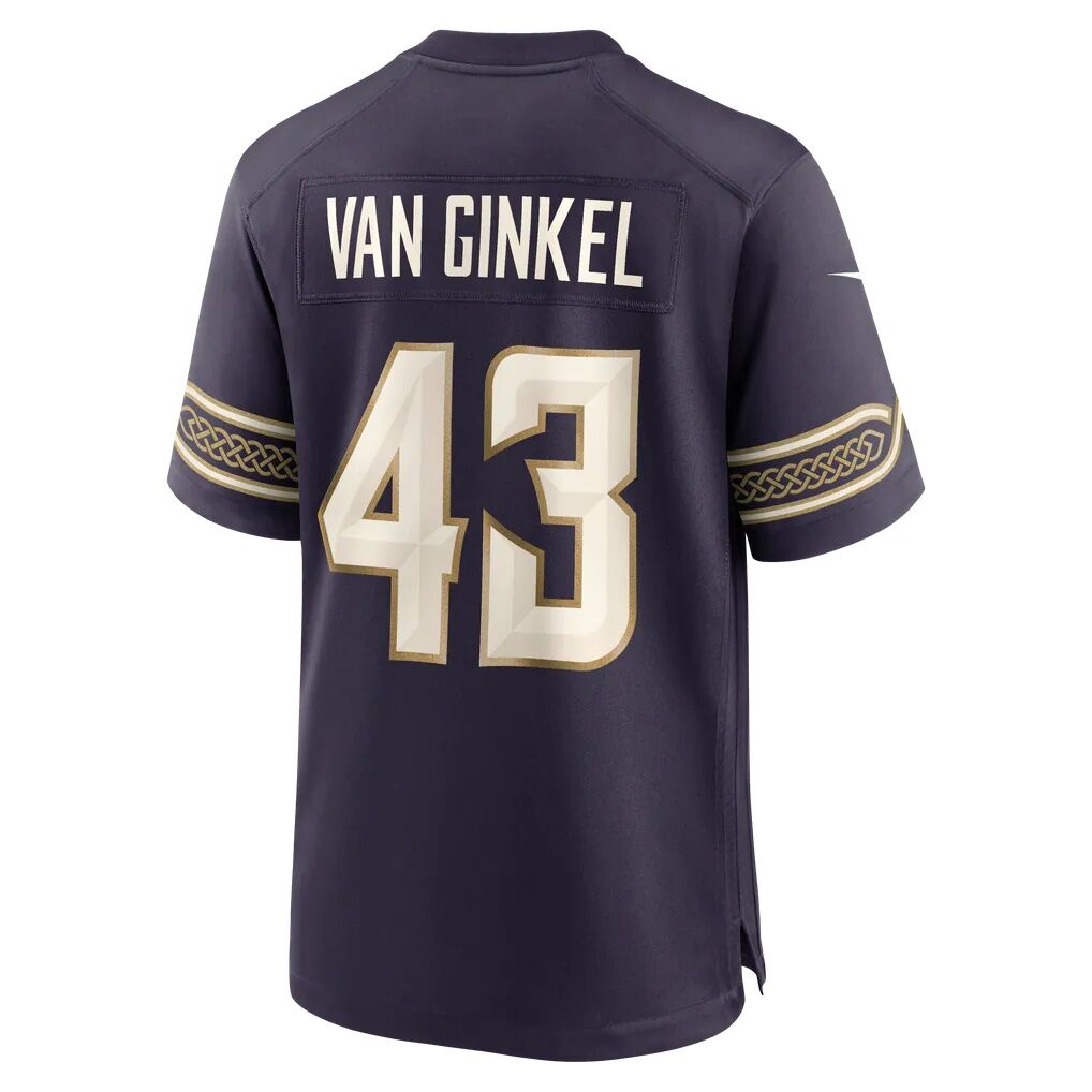 Andrew Van Ginkel Minnesota Vikings Nike 2026 Rivalries Collection Game Jersey