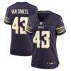 Andrew Van Ginkel Minnesota Vikings Nike Women's 2026 Rivalries Collection Game Jersey - Purple - Front View