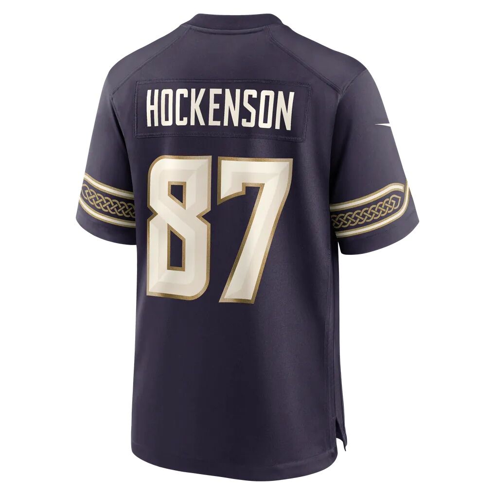 T.J. Hockenson Minnesota Vikings Nike 2026 Rivalries Collection Game Jersey