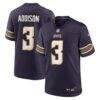Jordan Addison Minnesota Vikings Nike 2026 Rivalries Collection Game Jersey - Purple - Front View