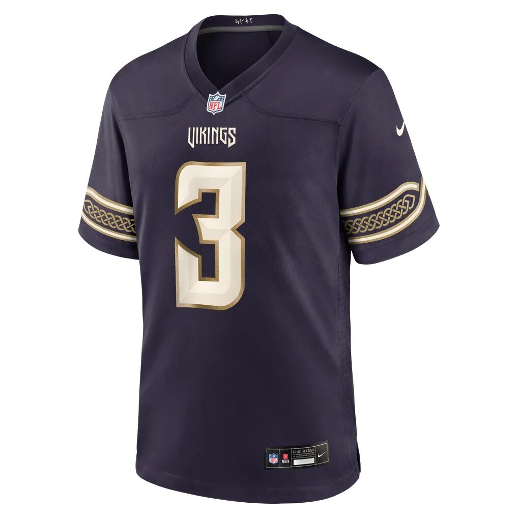 Jordan Addison Minnesota Vikings Nike 2026 Rivalries Collection Game Jersey