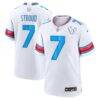 C.J. Stroud Houston Texans Nike 2026 Rivalries Collection Game Jersey - White - Front View