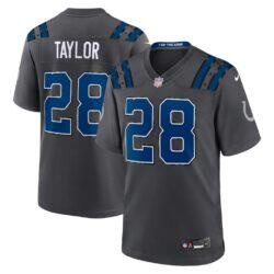Jonathan Taylor Indianapolis Colts Nike 2026 Rivalries Collection Game Jersey - - Front View