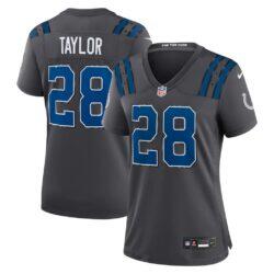 Jonathan Taylor Indianapolis Colts Nike Women's 2026 Rivalries Collection Game Jersey - - Front View