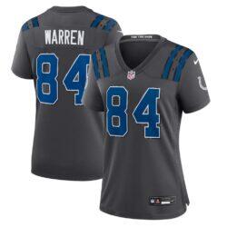 Tyler Warren Indianapolis Colts Nike Women's 2026 Rivalries Collection Game Jersey - - Front View