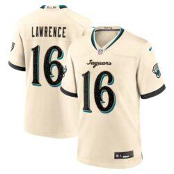 Trevor Lawrence Jacksonville Jaguars Nike 2026 Rivalries Collection Game Jersey - - Front View