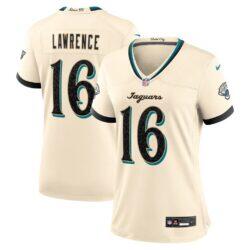 Trevor Lawrence Jacksonville Jaguars Nike Women's 2026 Rivalries Collection Game Jersey - - Front View