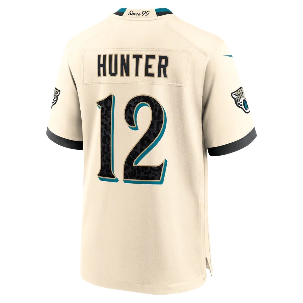 Travis Hunter Jacksonville Jaguars Nike 2026 Rivalries Collection Game Jersey - Natural