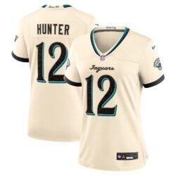 Travis Hunter Jacksonville Jaguars Nike Women's 2026 Rivalries Collection Game Jersey - - Front View