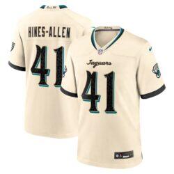 Josh Hines-Allen Jacksonville Jaguars Nike 2026 Rivalries Collection Game Jersey - - Front View