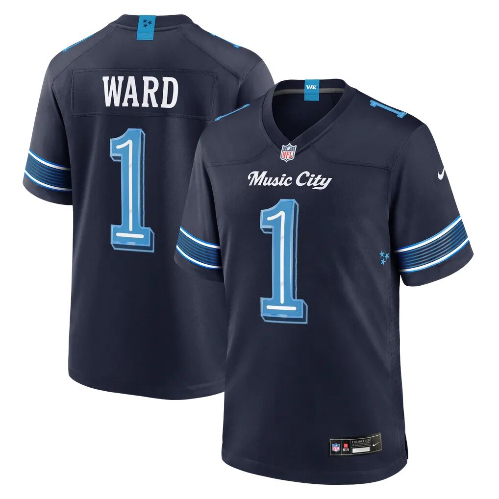 Cameron Ward Tennessee Titans Nike 2026 Rivalries Collection Game Jersey