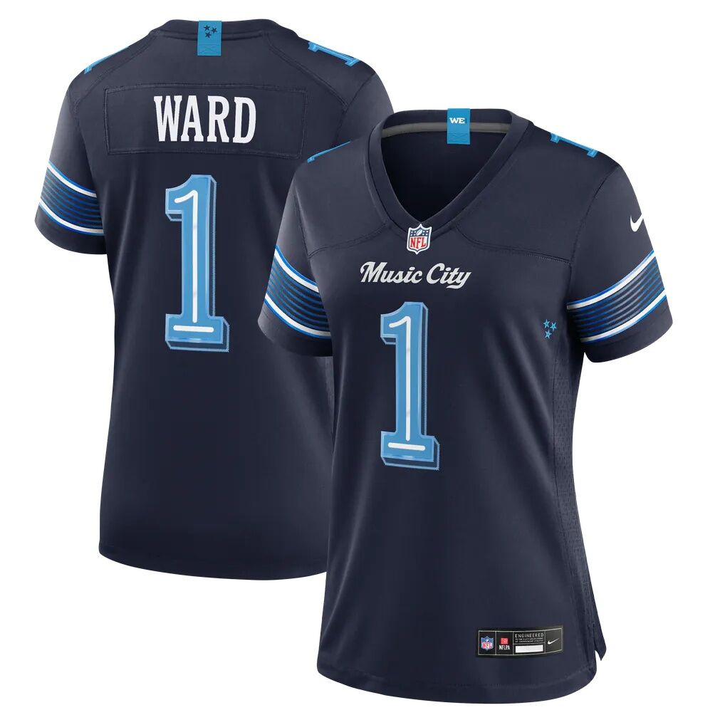 Cameron Ward Tennessee Titans Nike Women's 2026 Rivalries Collection Game Jersey