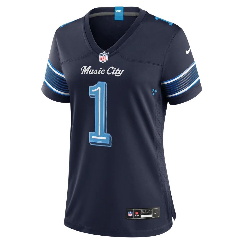 Cameron Ward Tennessee Titans Nike Women's 2026 Rivalries Collection Game Jersey