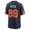 Mike Ditka Chicago Bears Nike 2026 Rivalries Collection Game Jersey - Navy - Detail View