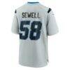 Penei Sewell Detroit Lions Nike 2026 Rivalries Collection Game Jersey - Silver - Alt2