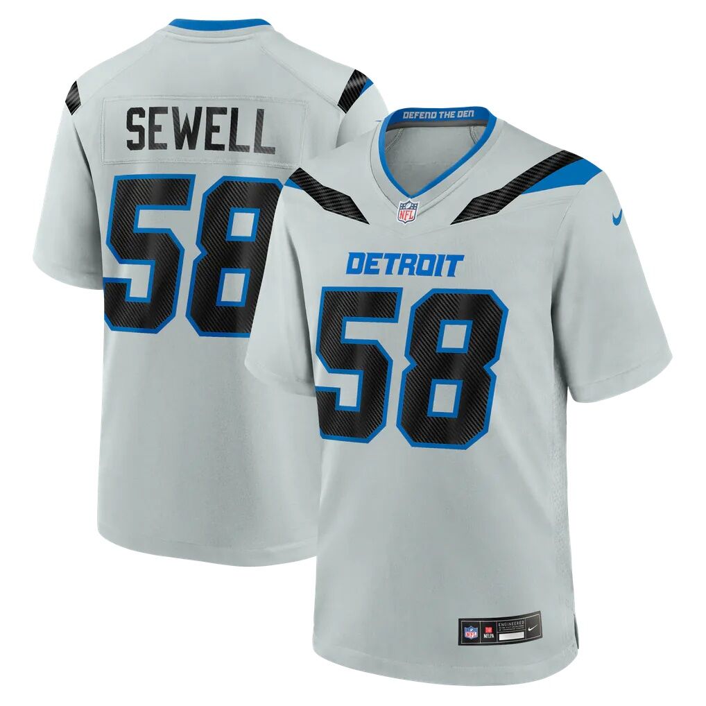 Penei Sewell Detroit Lions Nike 2026 Rivalries Collection Game Jersey