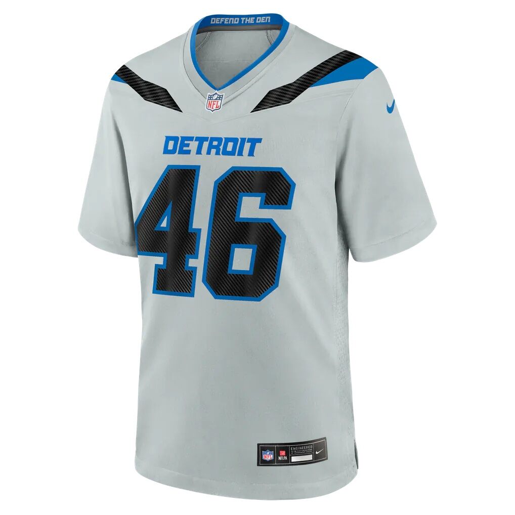 Jack Campbell Detroit Lions Nike 2026 Rivalries Collection Game Jersey