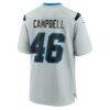 Jack Campbell Detroit Lions Nike 2026 Rivalries Collection Game Jersey - Silver - Side View
