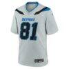 Calvin Johnson Detroit Lions Nike 2026 Rivalries Collection Game Jersey - Silver - Alt1
