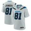 Calvin Johnson Detroit Lions Nike 2026 Rivalries Collection Game Jersey - Silver - Front View