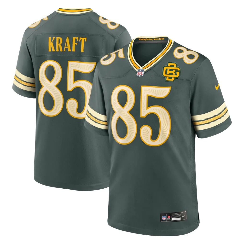 Tucker Kraft Green Bay Packers Nike 2026 Rivalries Collection Game Jersey
