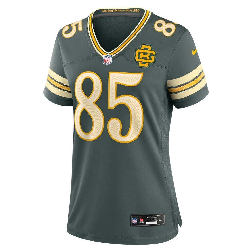 Tucker Kraft Green Bay Packers Nike Women's 2026 Rivalries Collection Game Jersey