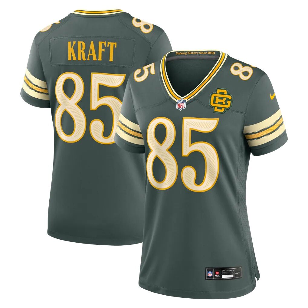 Tucker Kraft Green Bay Packers Nike Women's 2026 Rivalries Collection Game Jersey