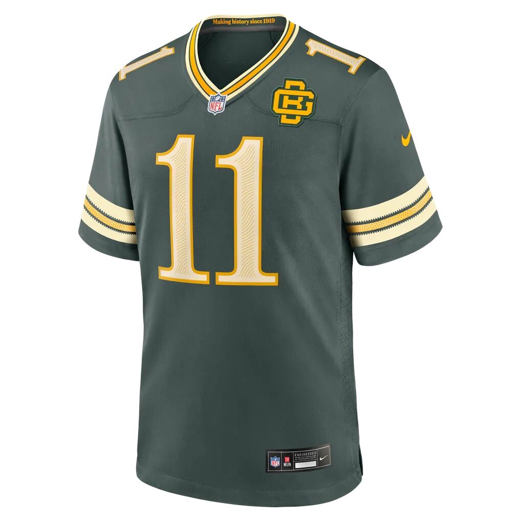 Jayden Reed Green Bay Packers Nike 2026 Rivalries Collection Game Jersey