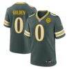 Matthew Golden Green Bay Packers Nike 2026 Rivalries Collection Game Jersey - Green - Front View