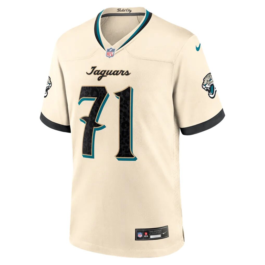 Tony Boselli Jacksonville Jaguars Nike 2026 Rivalries Collection Game Jersey - Natural