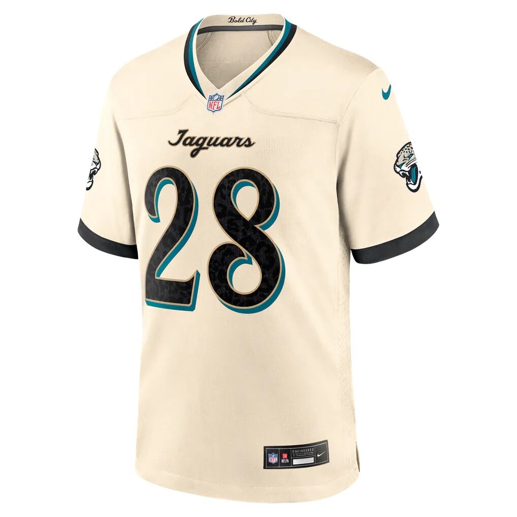 Fred Taylor Jacksonville Jaguars Nike 2026 Rivalries Collection Game Jersey - Natural
