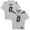 Jahmyr Gibbs Detroit Lions Nike Preschool 2026 Rivalries Collection Game Jersey - Silver - Front View