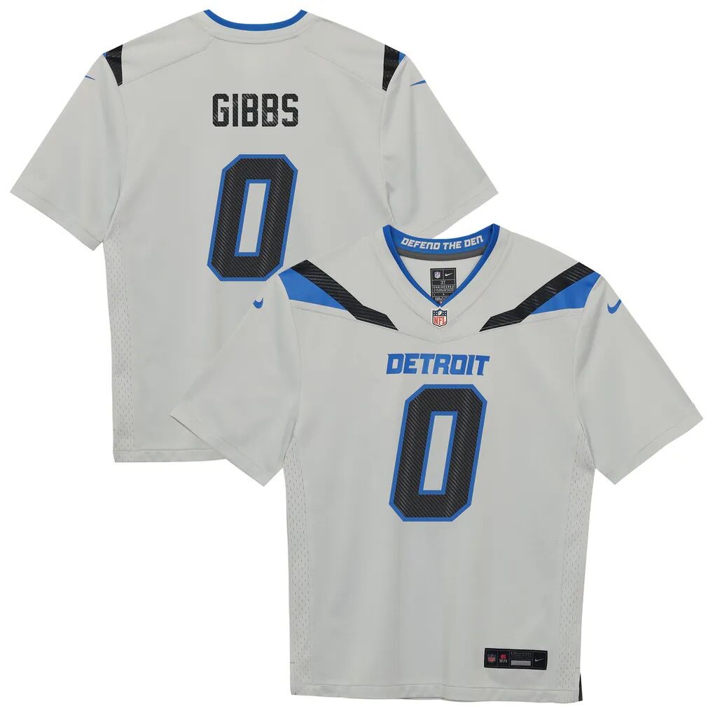 Jahmyr Gibbs Detroit Lions Nike Preschool 2026 Rivalries Collection Game Jersey