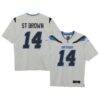 Amon-Ra St. Brown Detroit Lions Nike Preschool 2026 Rivalries Collection Game Jersey - Silver - Front View