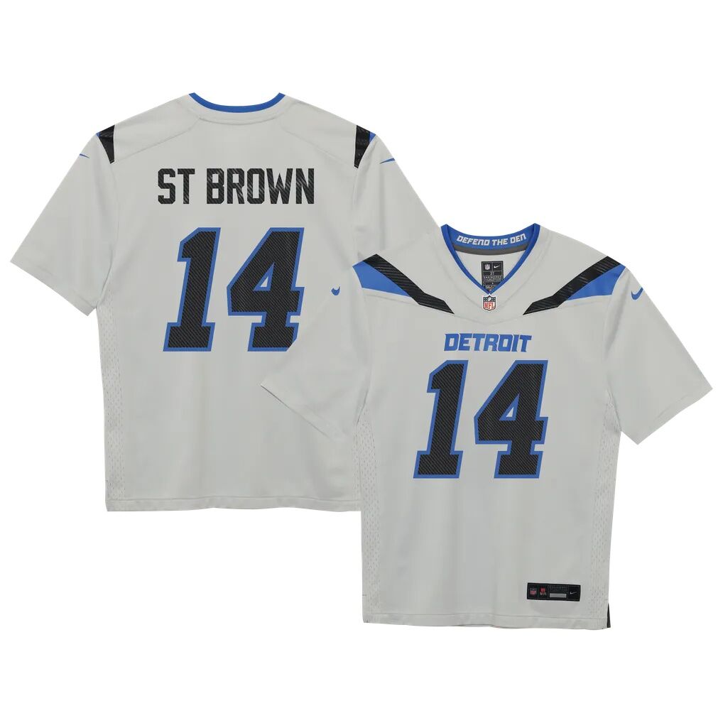 Amon-Ra St. Brown Detroit Lions Nike Preschool 2026 Rivalries Collection Game Jersey
