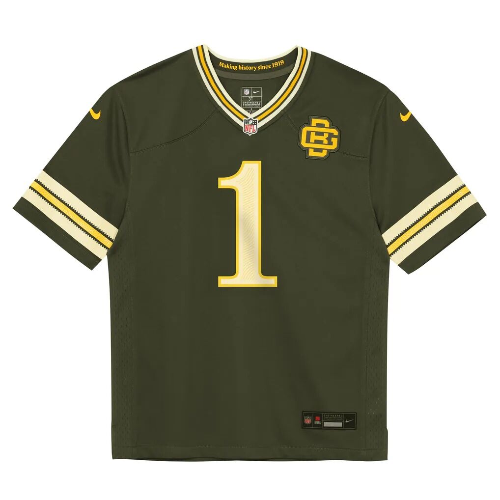 Micah Parsons Green Bay Packers Nike Preschool 2026 Rivalries Collection Game Jersey