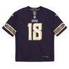 Justin Jefferson Minnesota Vikings Nike Preschool 2026 Rivalries Collection Game Jersey - Purple - Side View
