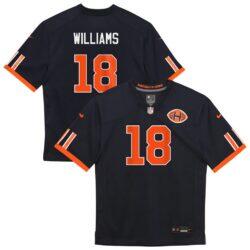 Caleb Williams Chicago Bears Nike Preschool 2026 Rivalries Collection Game Jersey - Navy - Front View