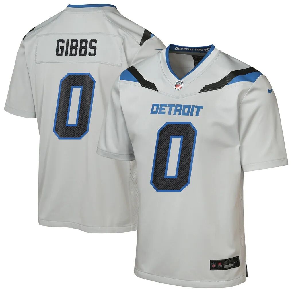 Jahmyr Gibbs Detroit Lions Nike Youth 2026 Rivalries Collection Game Jersey