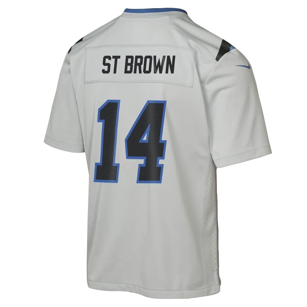 Amon-Ra St. Brown Detroit Lions Nike Youth 2026 Rivalries Collection Game Jersey