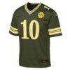 Jordan Love Green Bay Packers Nike Youth 2026 Rivalries Collection Game Jersey - Green - Side View