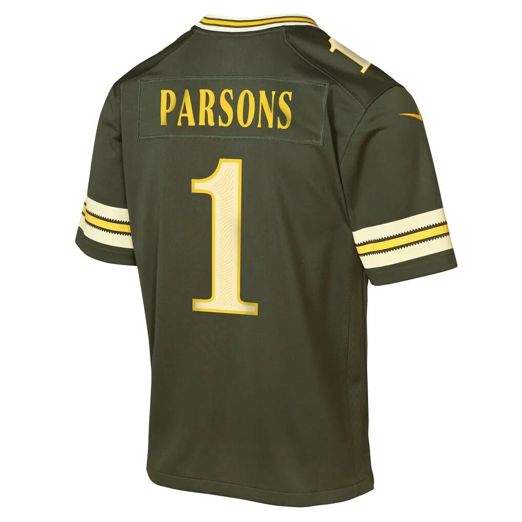 Micah Parsons Green Bay Packers Nike Youth 2026 Rivalries Collection Game Jersey