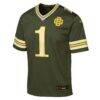 Micah Parsons Green Bay Packers Nike Youth 2026 Rivalries Collection Game Jersey - Green - Side View