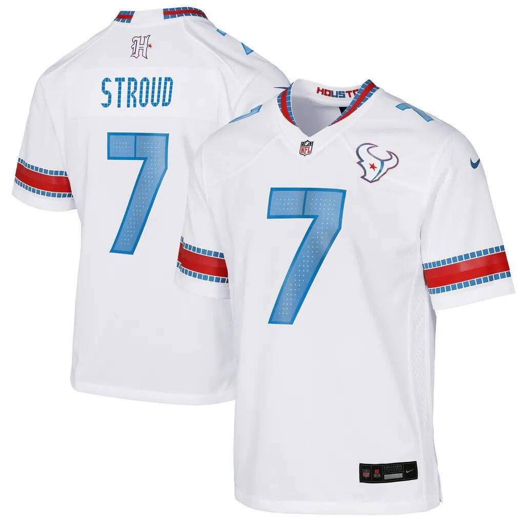 C.J. Stroud Houston Texans Nike Youth 2026 Rivalries Collection Game Jersey