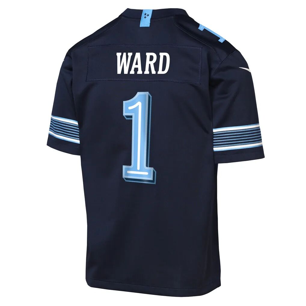 Cameron Ward Tennessee Titans Nike Youth 2026 Rivalries Collection Game Jersey