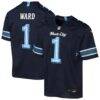 Cameron Ward Tennessee Titans Nike Youth 2026 Rivalries Collection Game Jersey - Navy - Front View