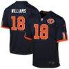 Caleb Williams Chicago Bears Nike Youth 2026 Rivalries Collection Game Jersey - Navy - Front View