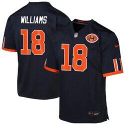 Caleb Williams Chicago Bears Nike Youth 2026 Rivalries Collection Game Jersey - Navy - Front View